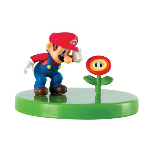 Set of 4 - Club Mocchi Mocchi Super Mario Buildable Figures - Picture 5 of 6